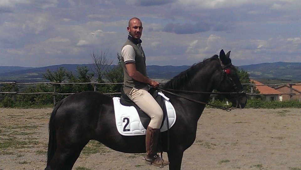 foto di cavallo in maremma
