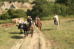 percorso a cavallo in maremma