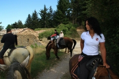 passeggiare a cavallo